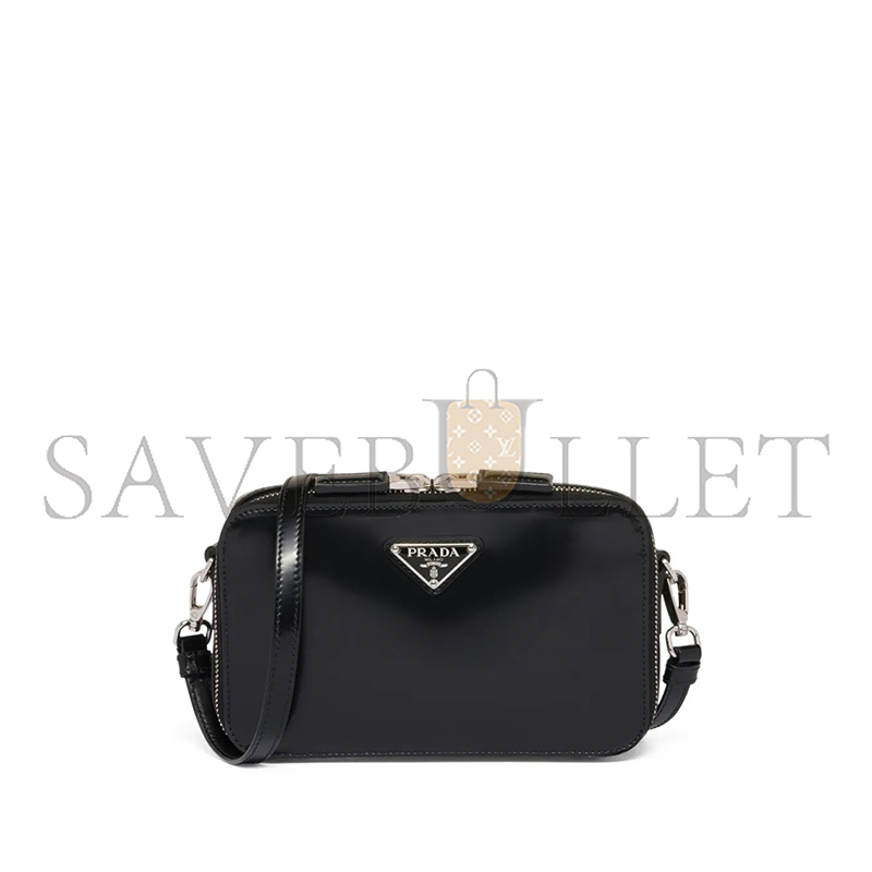 PRADA BANDOLIERA PATENT LEATHER BAG 2VH070 (19*12.5*5.5cm)